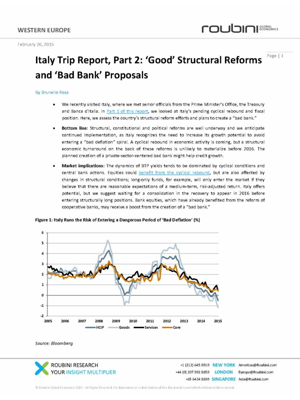 Good structural reforms and bad bank proposals