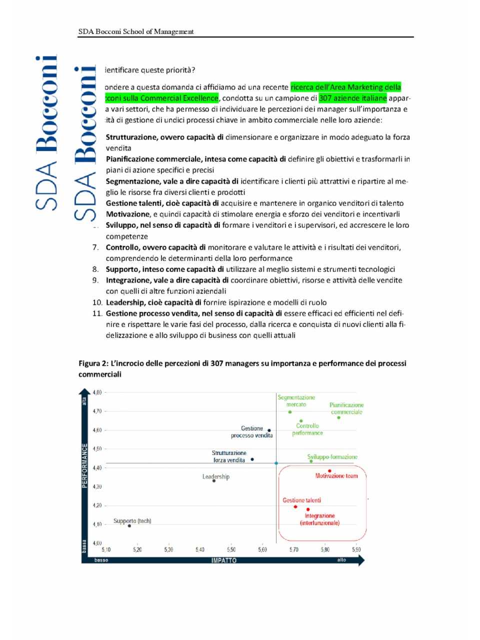 Le tre spine dei sales manager short paper area marketing