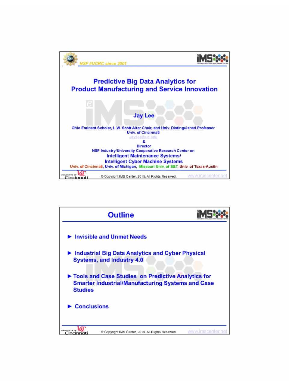 Predictive Big Data analytics for product manufacturing and service innovation