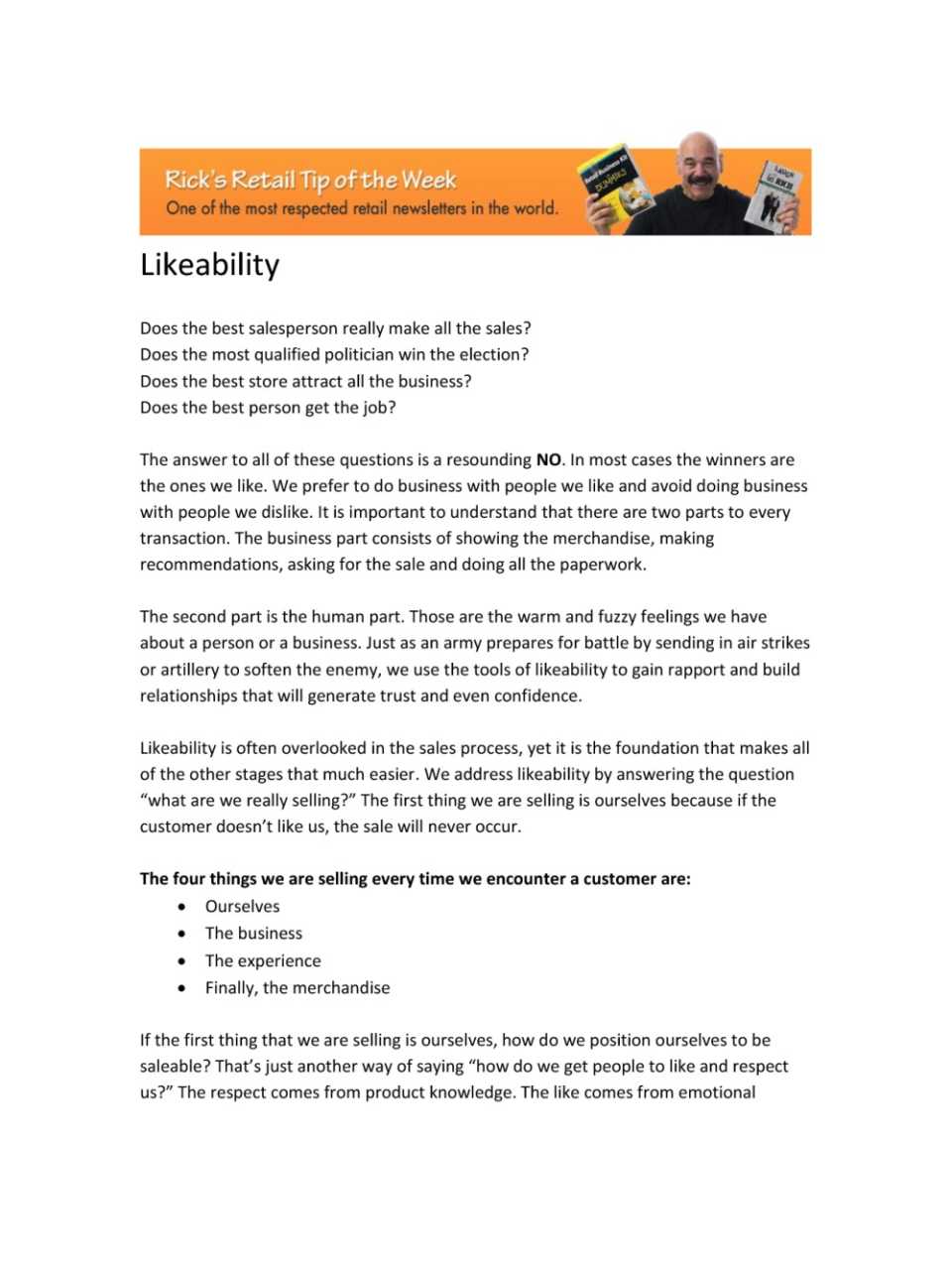Likeability