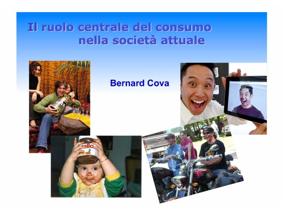 Il ruolo centrale del consumo nella società attuale