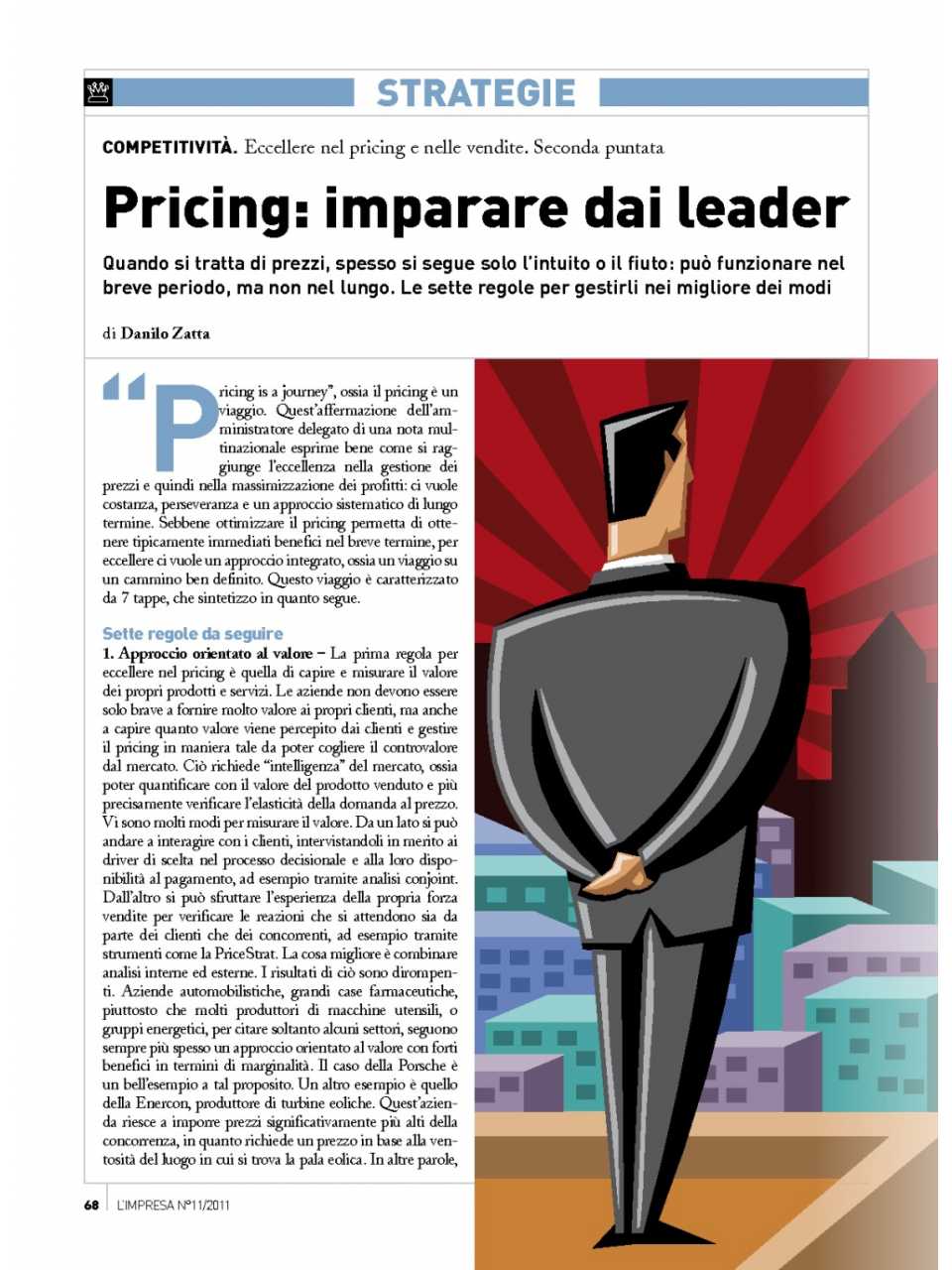 Pricing: imparare dai leader