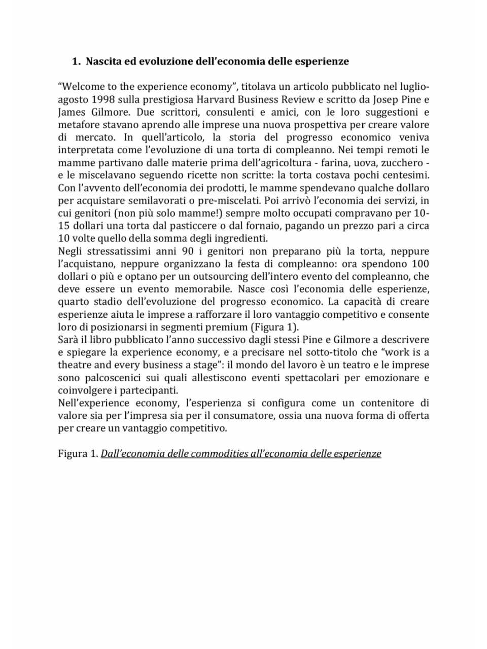 La customer experience. Creazione di valore e impatto sulle imprese