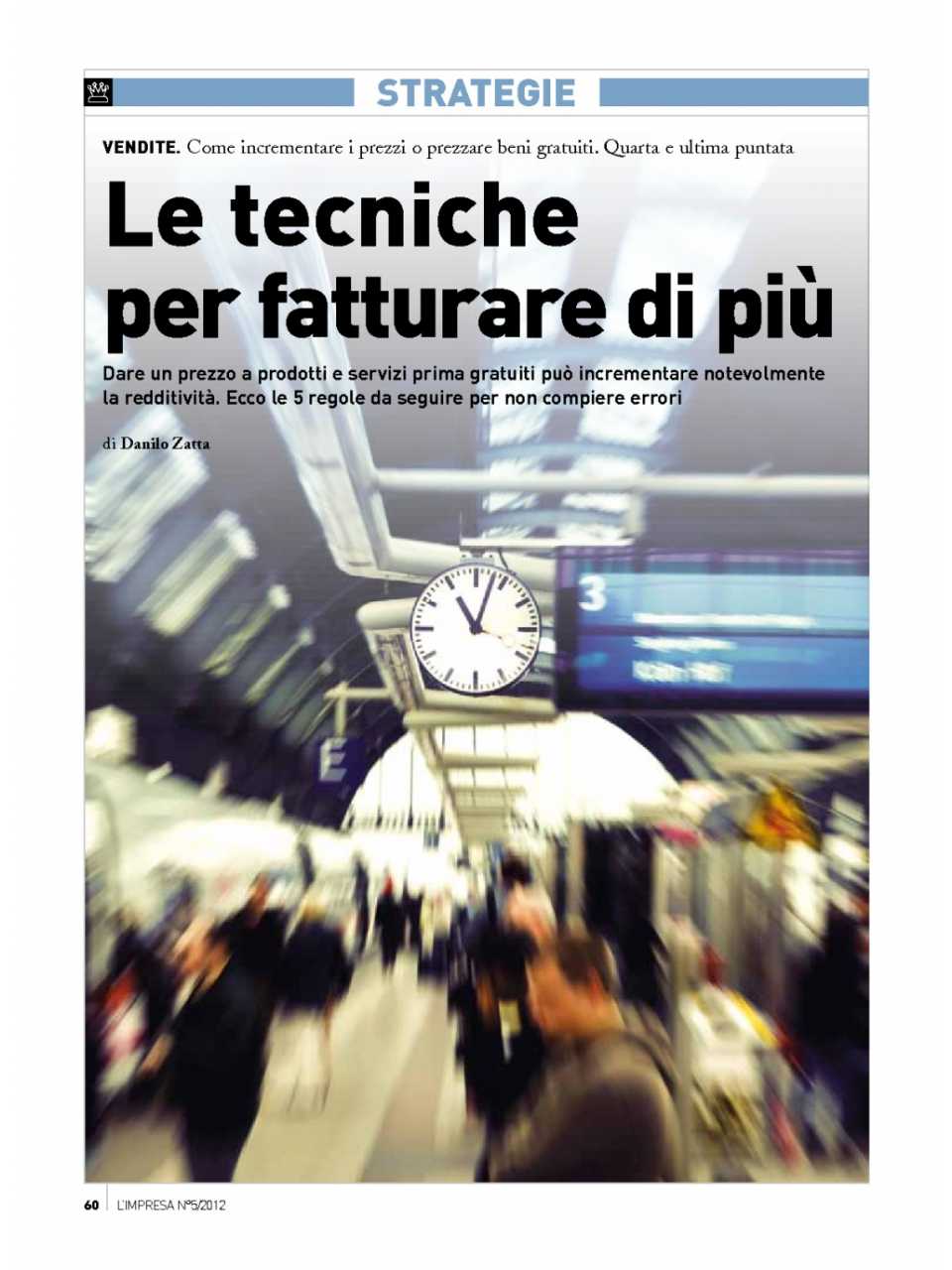 Le tecniche per fatturare di più
