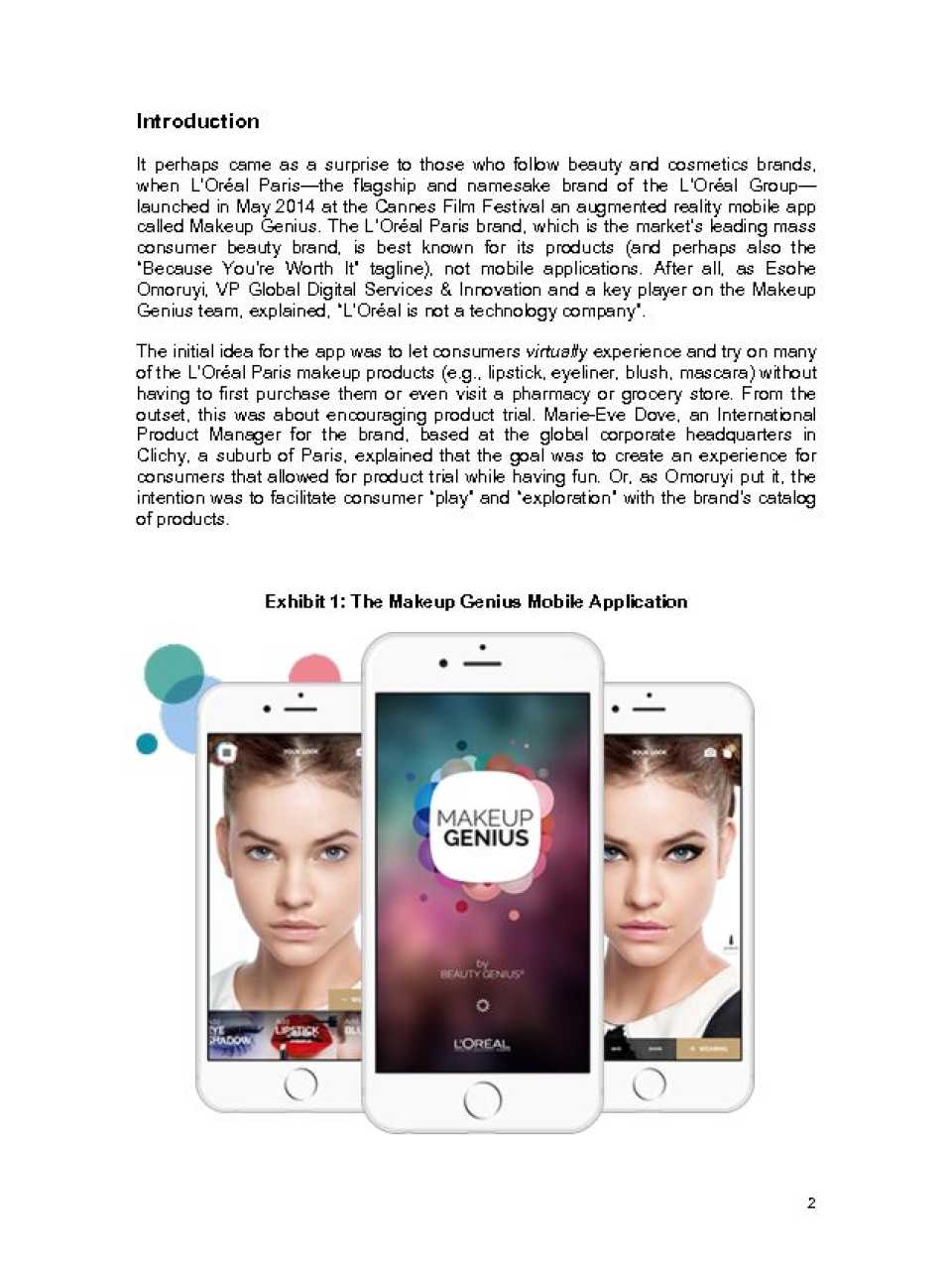 L'Oreal Paris: Makeup Genius App