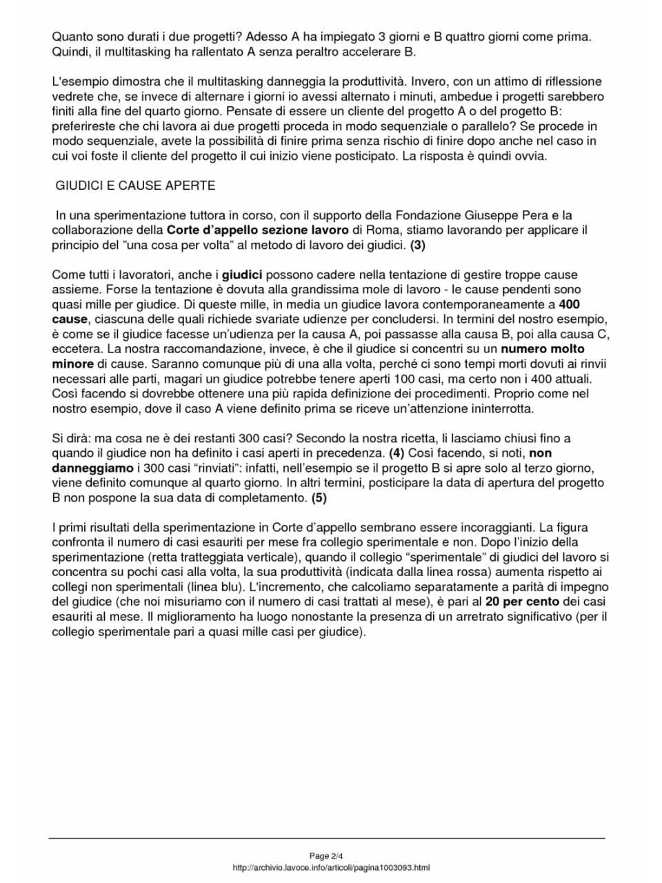 Multitasking nella giustizia