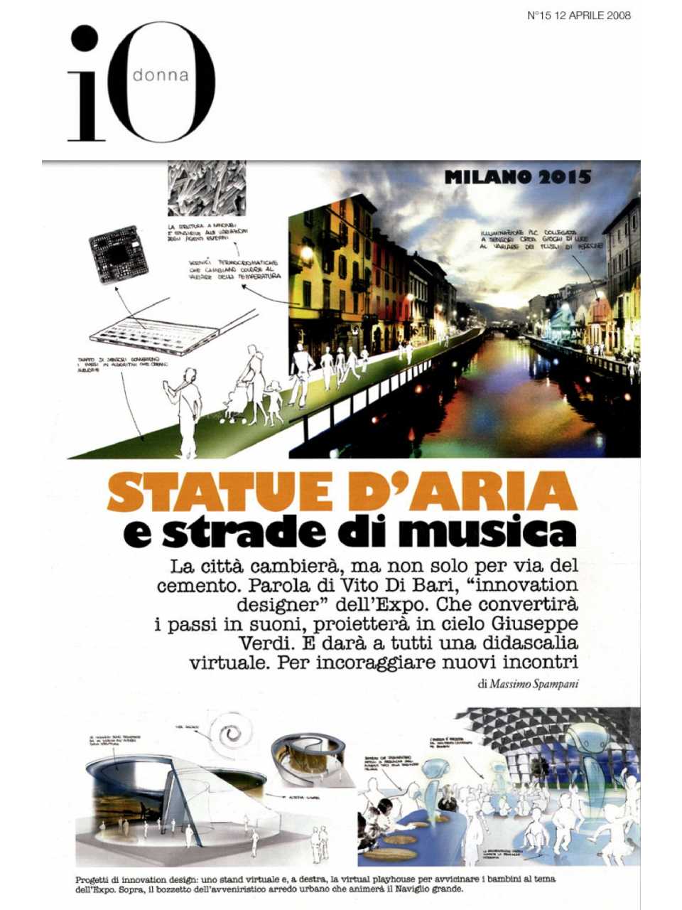 Statue d'aria e strade di musica