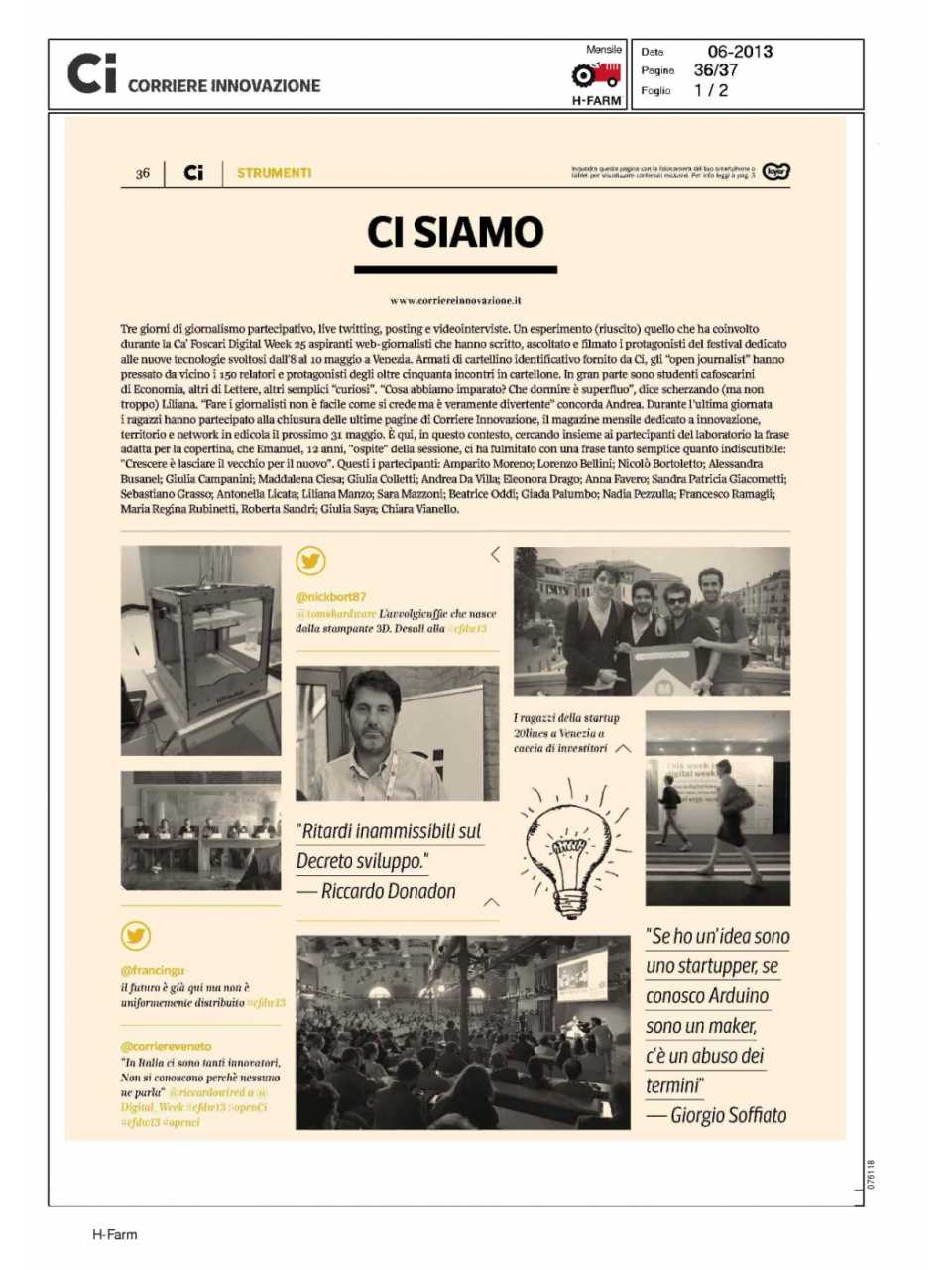 Ci siamo
