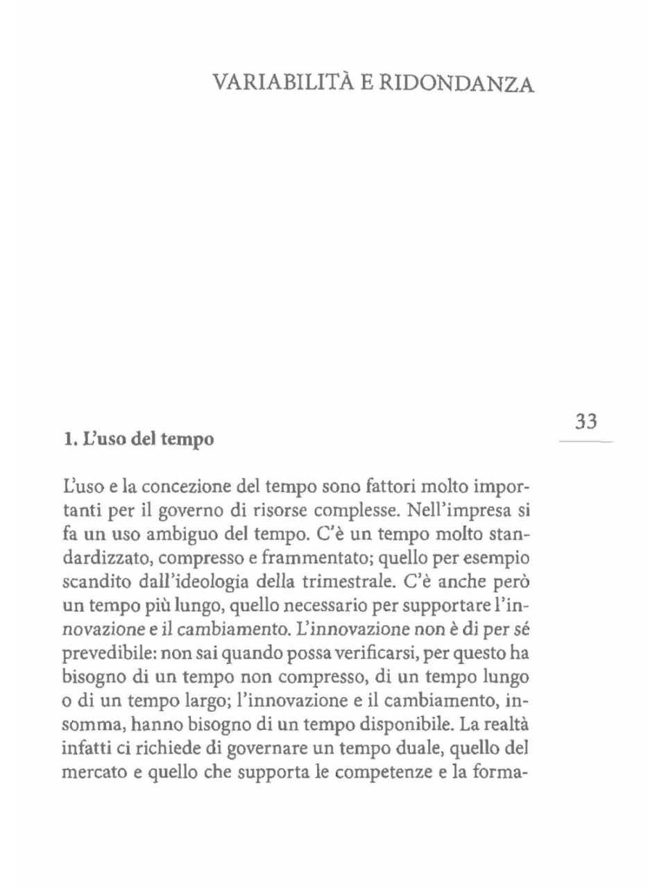 Variabilità e ridondanza