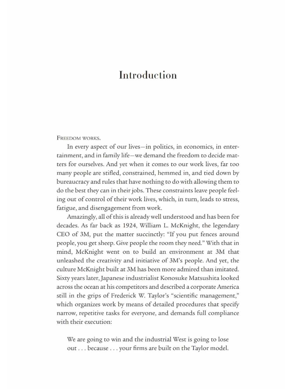 Freedom, Inc. - Introduction