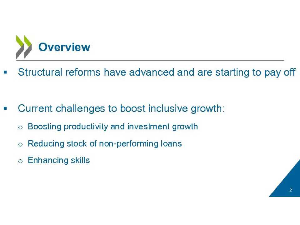 OECD Economic Survey of Italy 2017