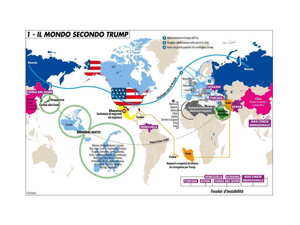 La nuova America di Trump e la vecchia Europa in trasformazione - Lucio Caracciolo