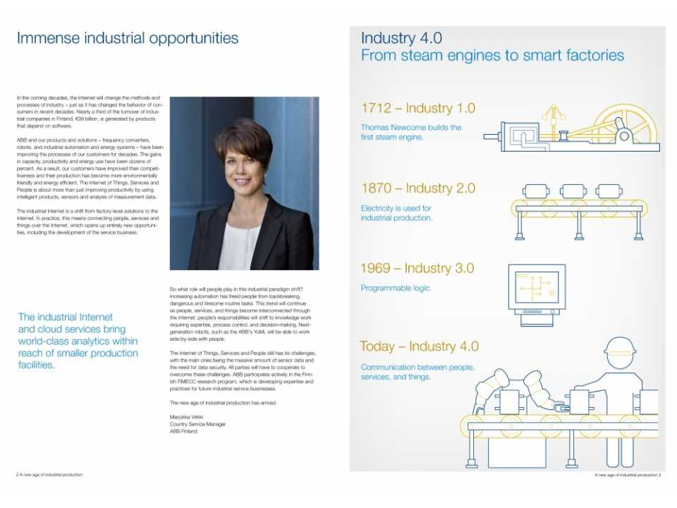 A new age of industrial production. The Internet of Things, Services and People
