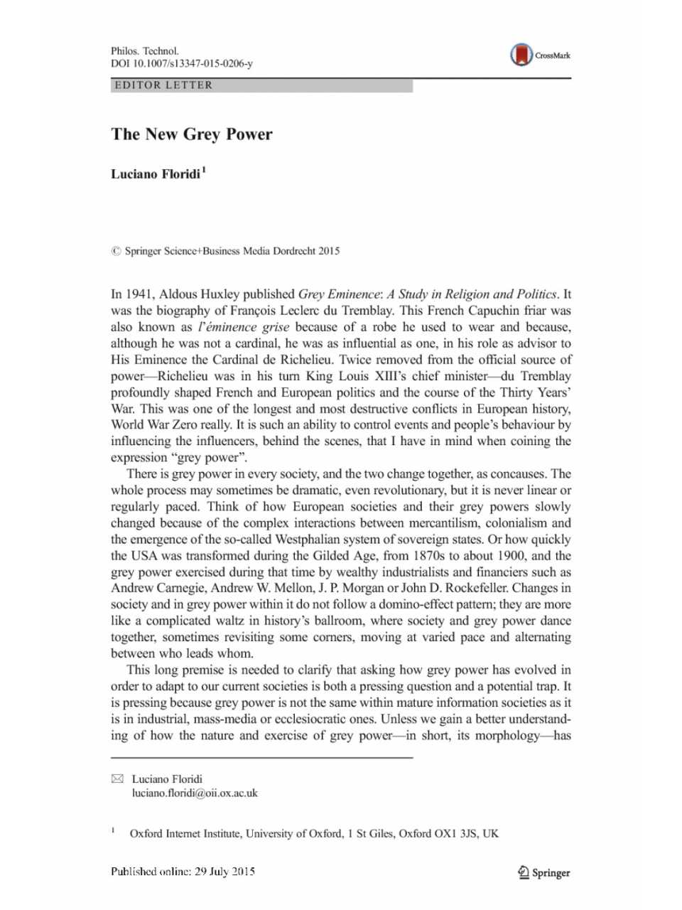 The New Grey Power