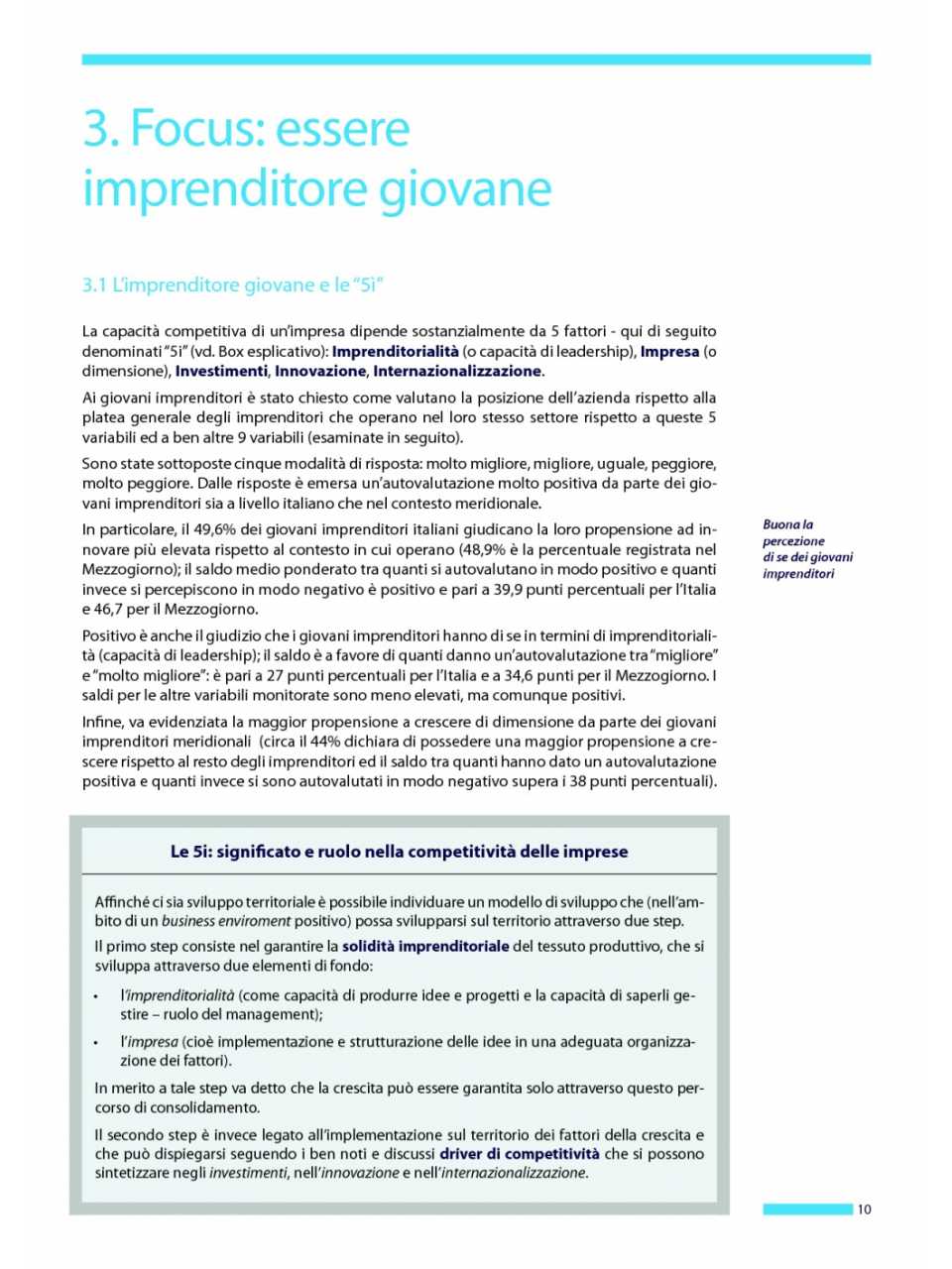 Focus: essere imprenditore giovane