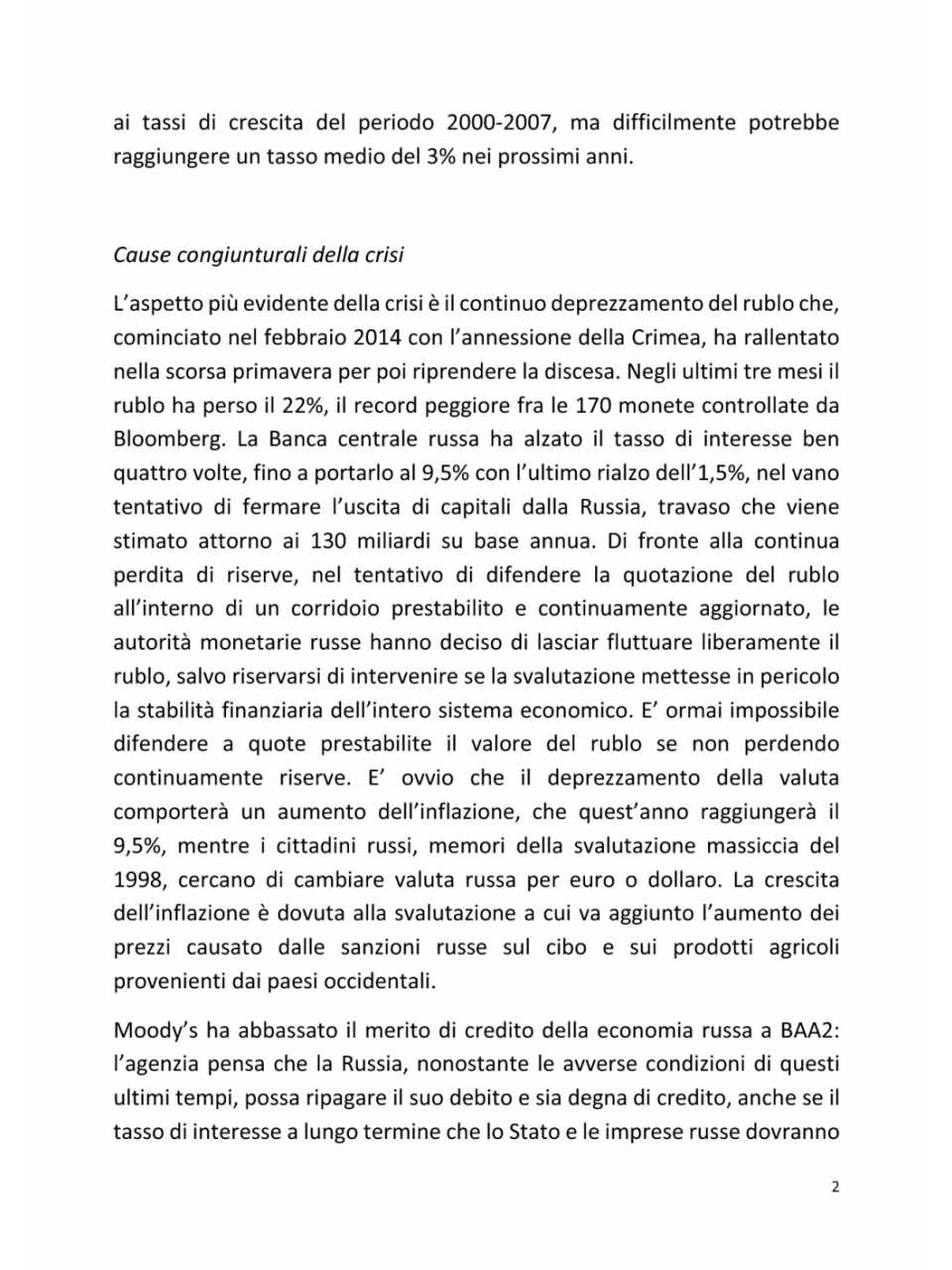 Brutte notizie per gli europei