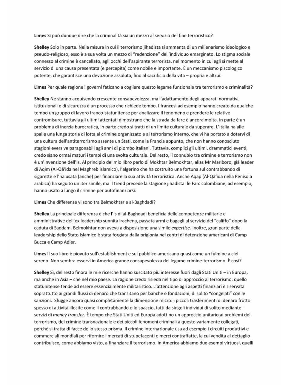 AGGIORNAMENTO PERMANENTEIN PRESENZA
Che mondo fa? Il quadro geopolitico globale e l'impatto sull'economia italiana