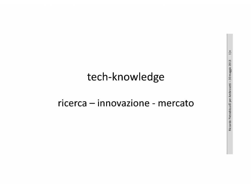 Tech-Knowledge