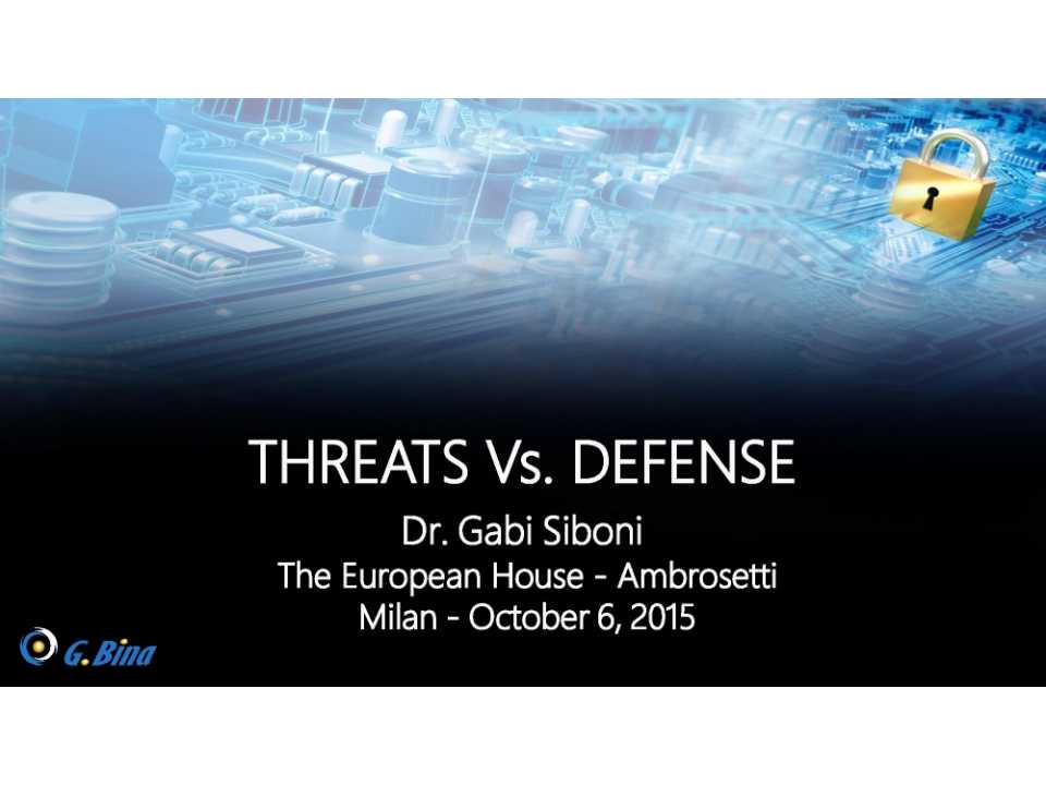Threat Vs. defense