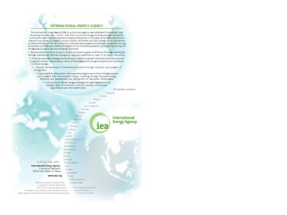 World energy outlook