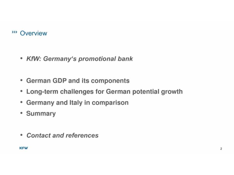 Germany: Europe's engine - and an example for the Italian economy?