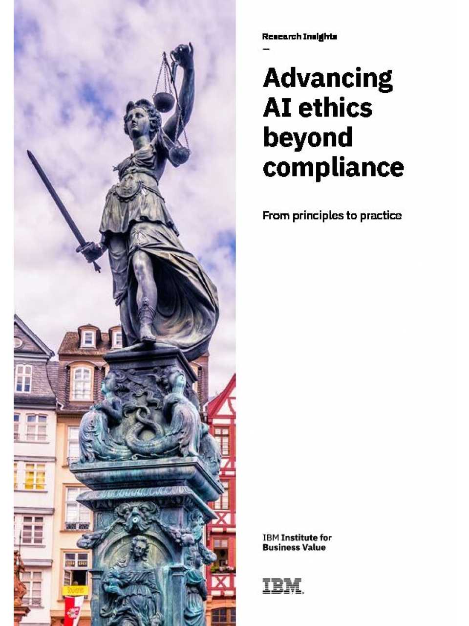 Advancing AI ethics beyond compliance - From principles to practice