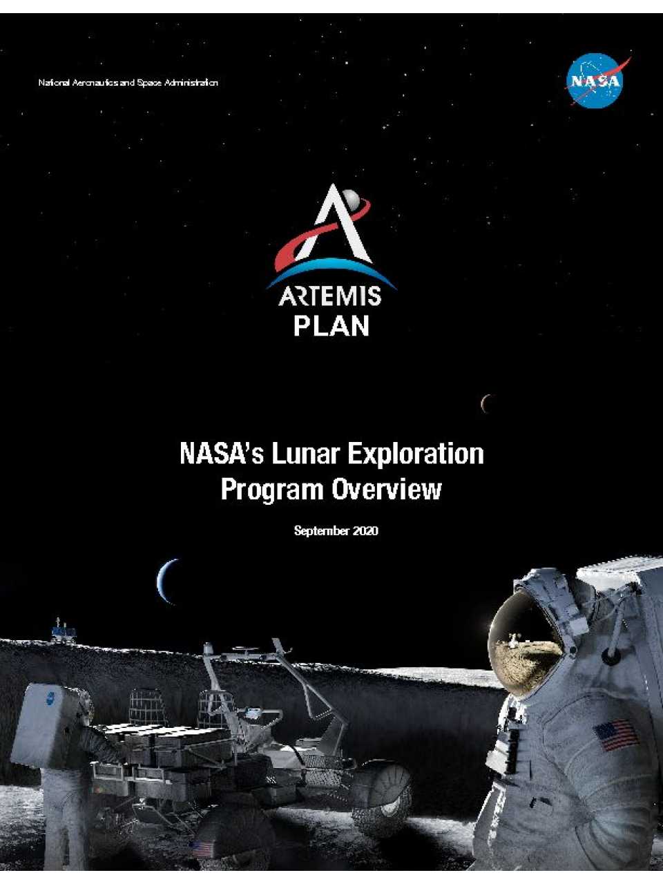 Artemis Plan. NASA’s lunar exploration program overview