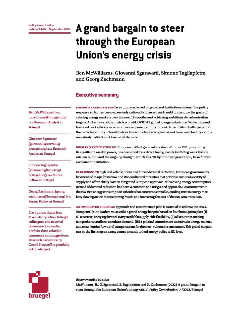 AGGIORNAMENTO PERMANENTEIN PRESENZA
Energia, geopolitica, clima: quali scenari per la transizione energetica?