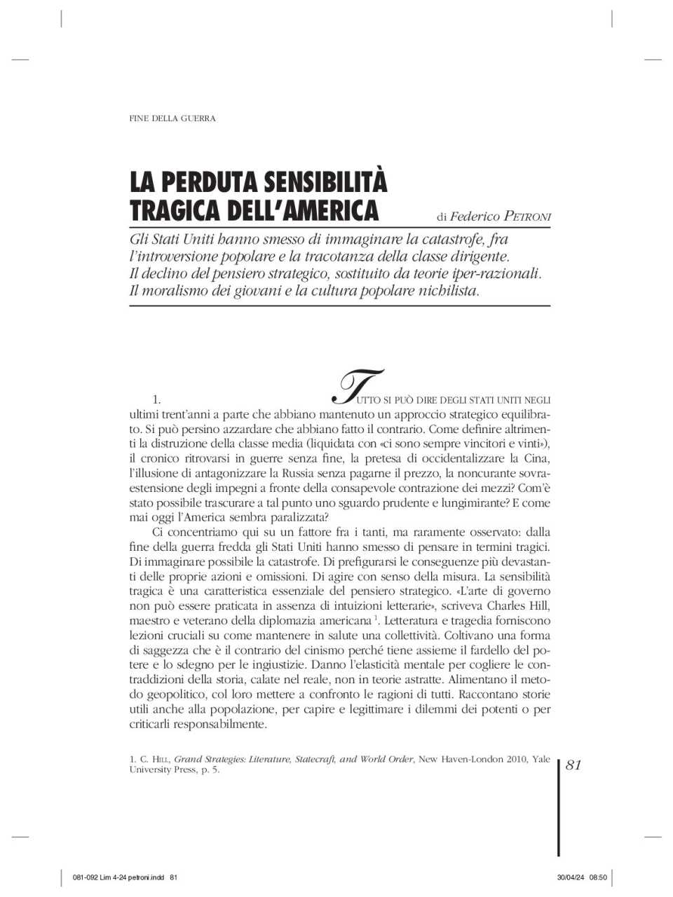 AMBROSETTI LIVEVIA WEB
Cina-Russia-India: lo strano triangolo antioccidentale e gli impatti su Italia ed Europa