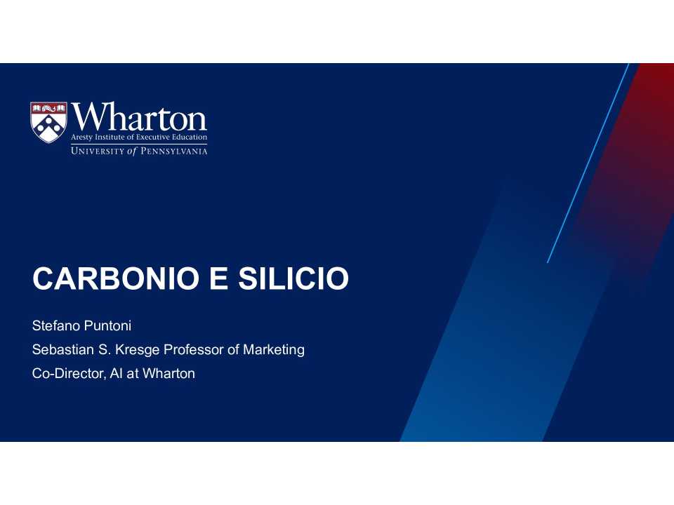 AGGIORNAMENTO PERMANENTEIN PRESENZA
La sfida umana dell’IA: introdurla con successo in aziende e contesti differenti tenendo conto del fattore umano (con aperitivo di networking)