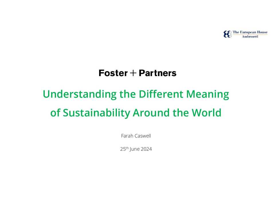 GLOBAL SUMMITIN PRESENZA E VIA WEB
Sustainability Global Summit 2024: Be relevant
(con pranzo di networking)