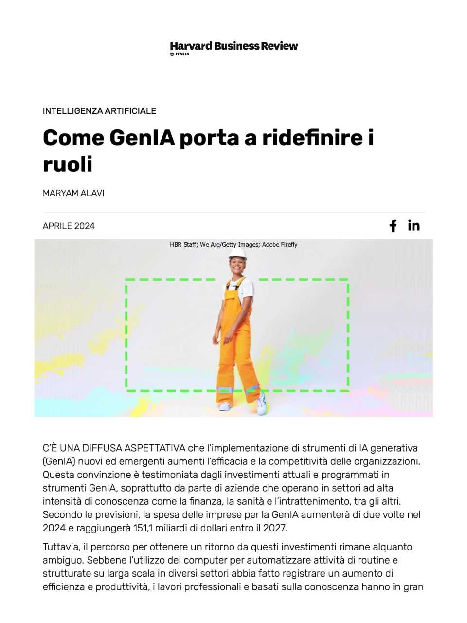 Come GenIA porta a ridefinire i ruoli