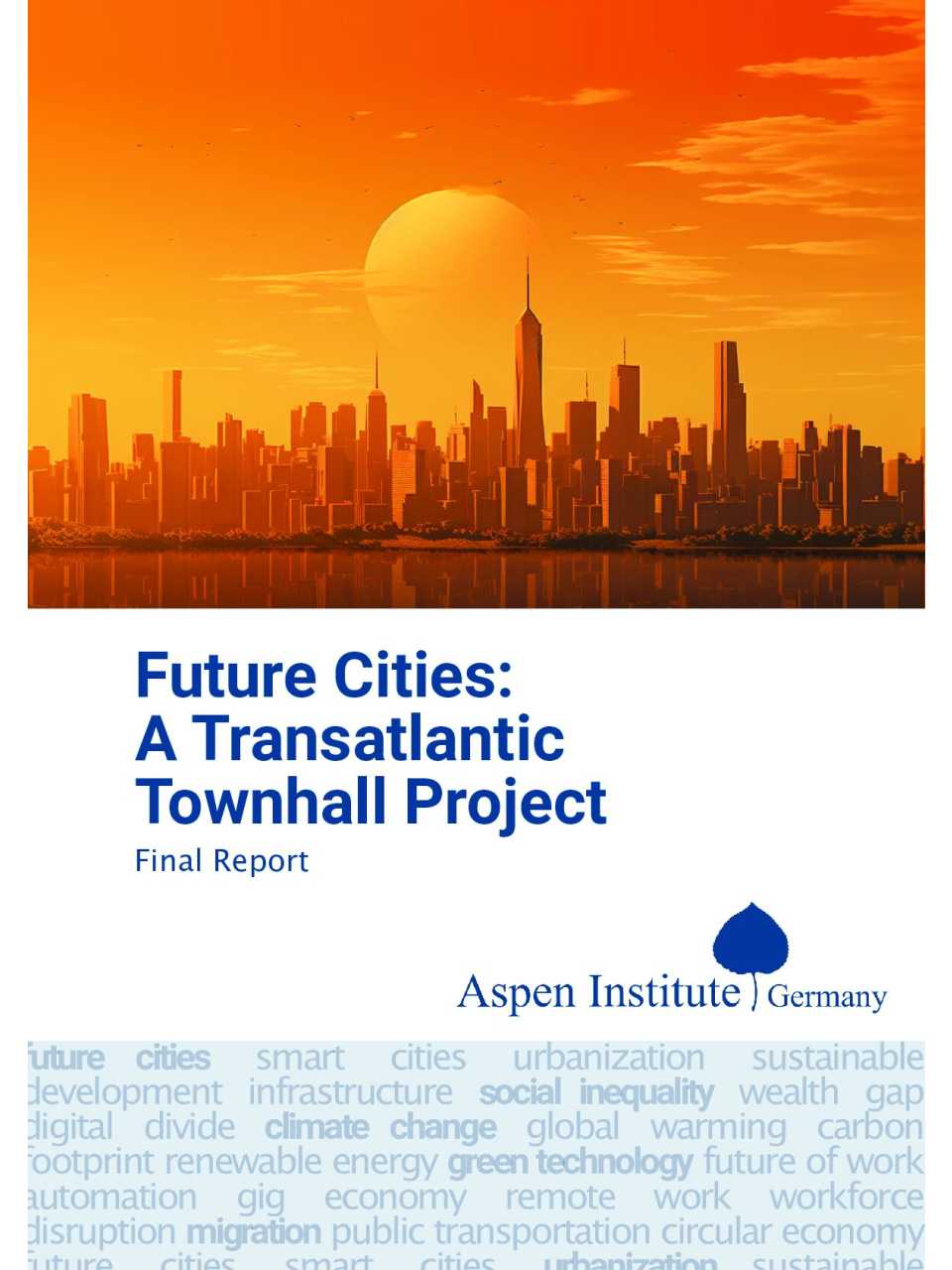 Future cities: a transatlantic townhall project