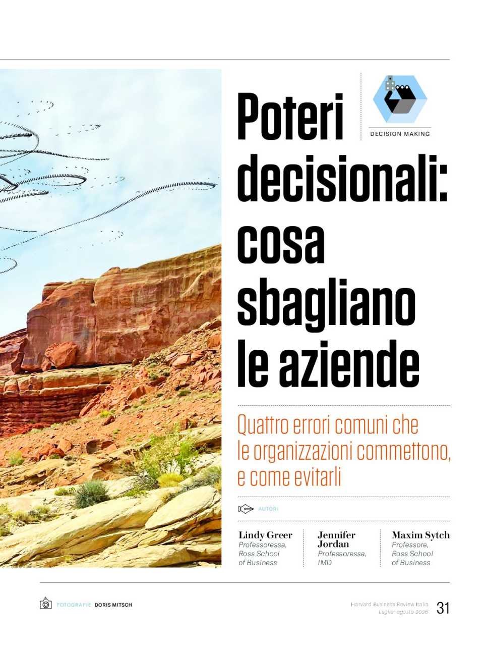 Poteri decisionali: cosa sbagliano le aziende