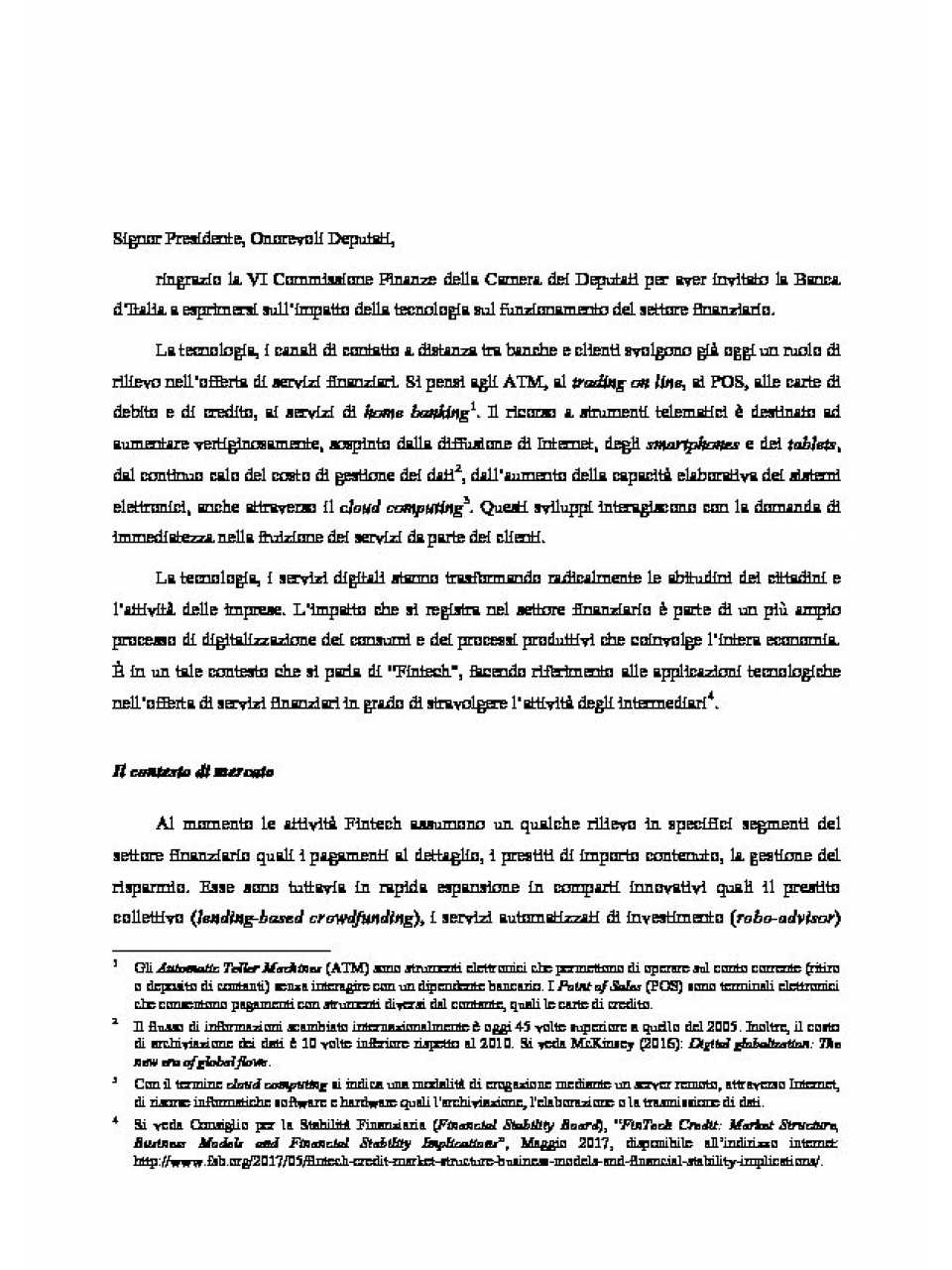 AGGIORNAMENTO PERMANENTEIN PRESENZA
Crediti deteriorati e prospettive reddituali delle banche italiane