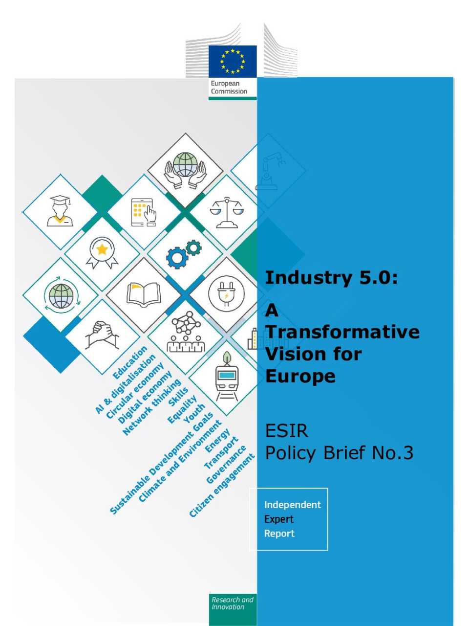 Industry 5.0: A Transformative Vision for Europe