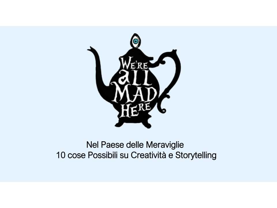 AMBROSETTI MANAGEMENT (*)IN PRESENZA E VIA WEB
Coltiva il pensiero creativo: le tecniche e i segreti dei migliori narratori. Con ingresso al MAXXI