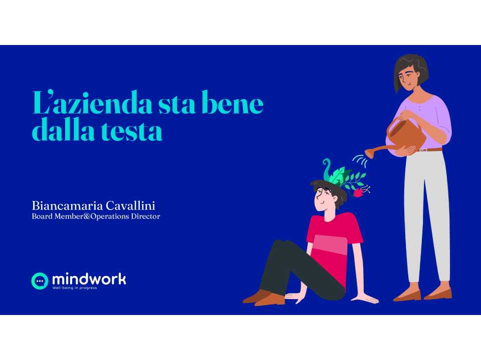 AMBROSETTI MANAGEMENT (*)IN PRESENZA E VIA WEB
Feeling Good: prenditi cura di te e del team per un ambiente di lavoro più sano e produttivo