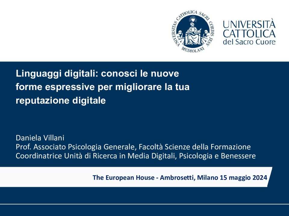 Linguaggi digitali: conosci le nuove forme espressive per migliorare la tua reputazione digitale