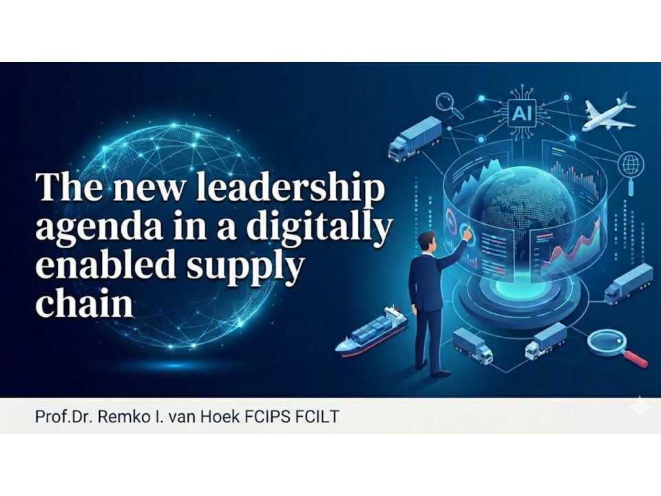 GLOBAL SUMMITIN PRESENZA E VIA WEB
Supply Chain Global Summit 2026
The new Supply Chain agenda for 2026 (and beyond)
Con pranzo di networking