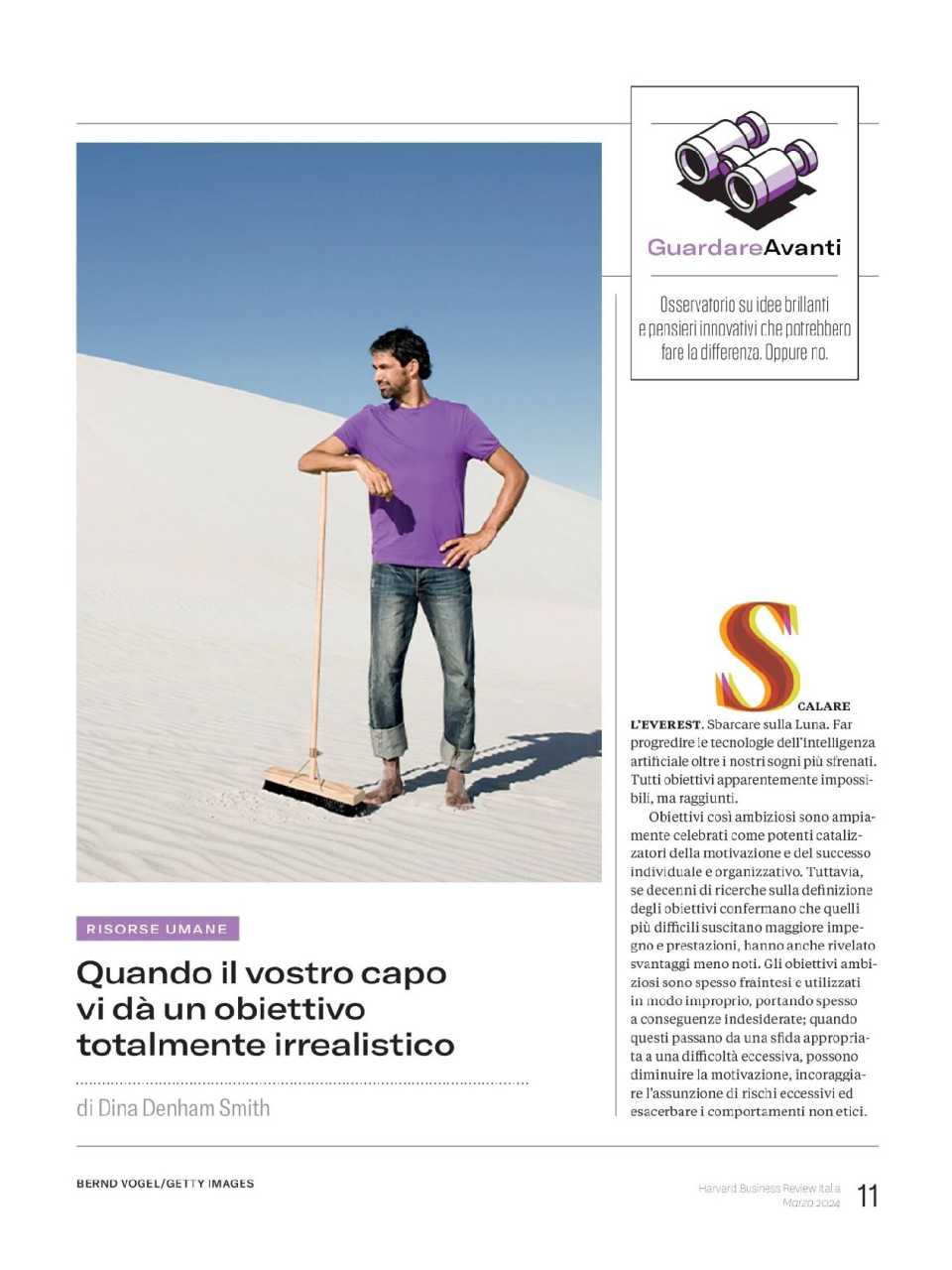 Quando il vostro capo vi dà obiettivi totalmente irrealistici