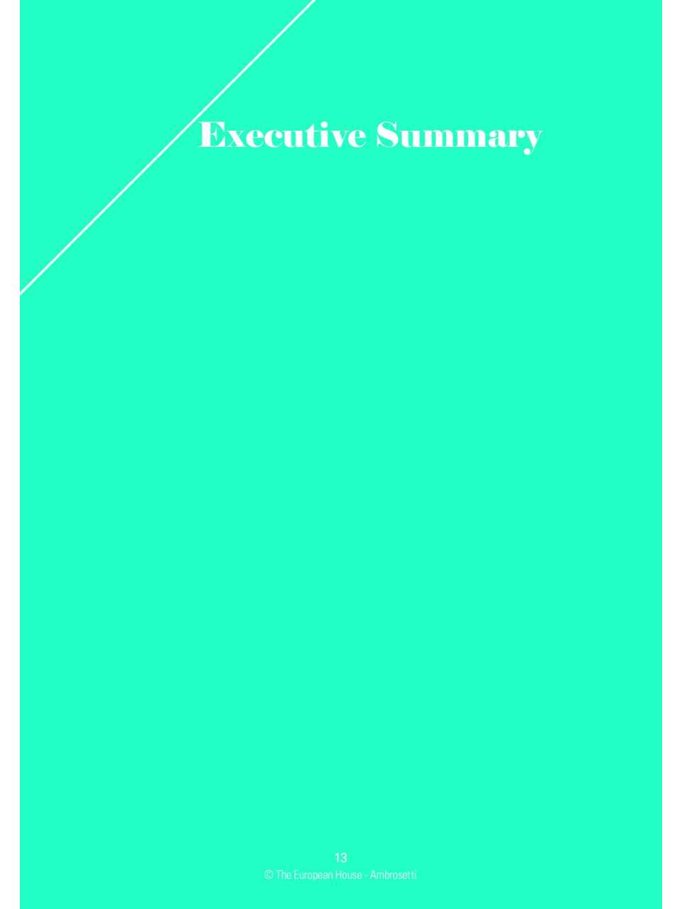 La (R)evoluzione Sostenibile della filiera agroalimentare italiana - Executive Summary