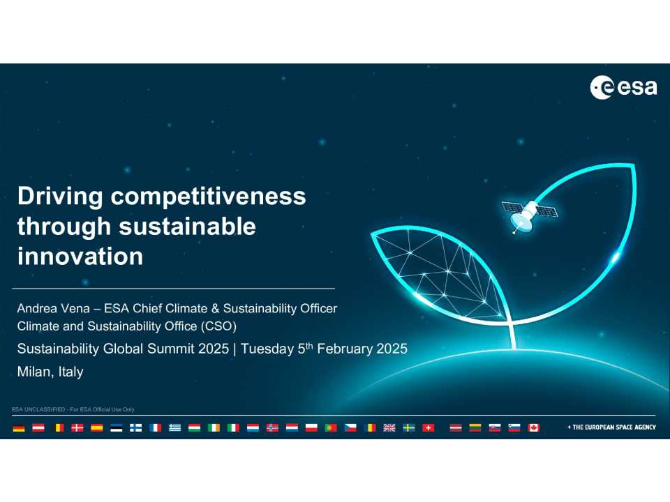 Driving competitiveness through sustainable innovation