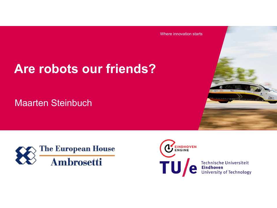 Are robots our friends?