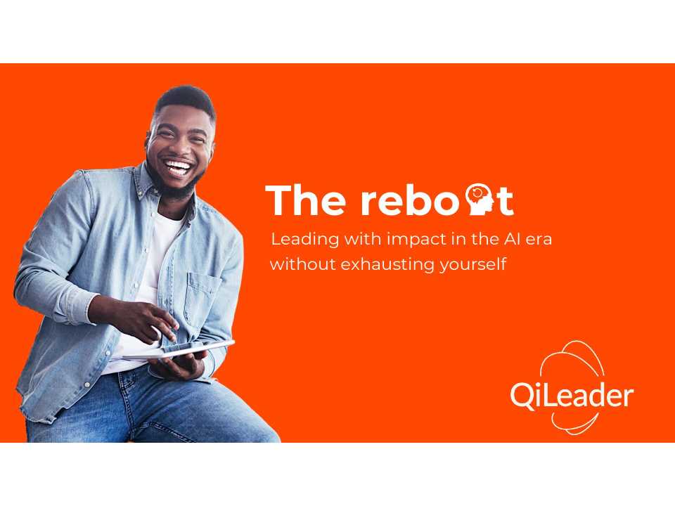The robot. Leading with impact in the AI era without exhausting yourself