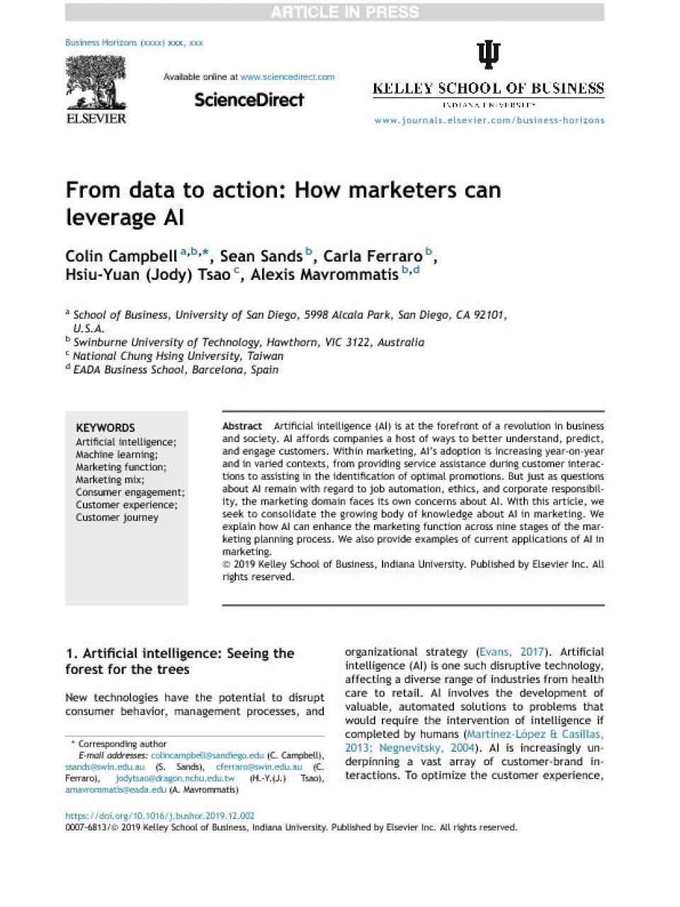 From data to action: how marketers can leverage AI
