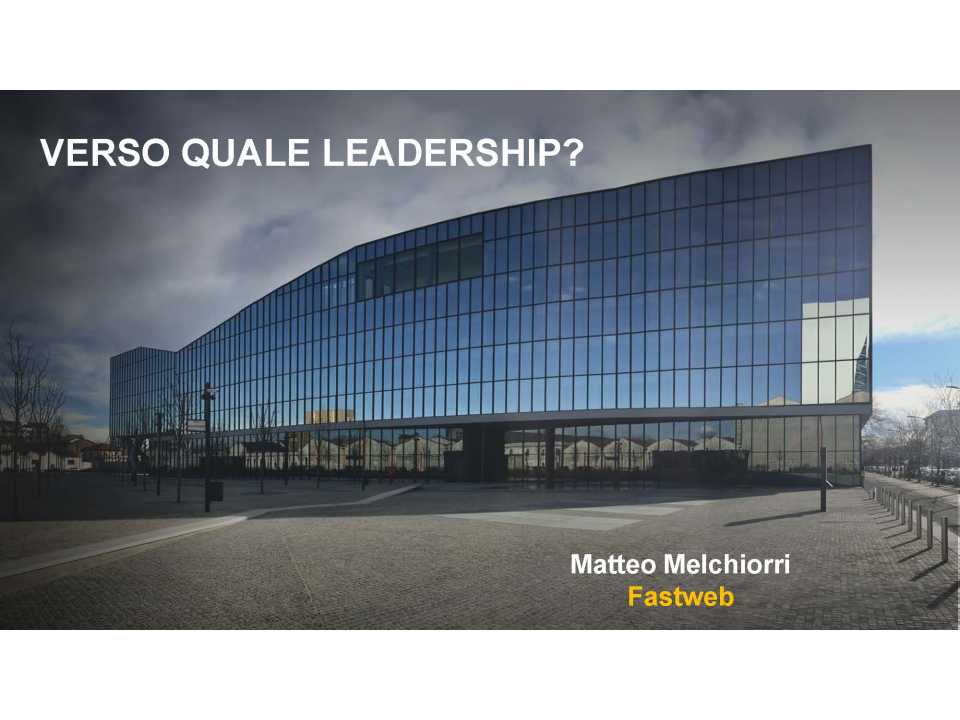 AMBROSETTI MANAGEMENT (*)IN PRESENZA E VIA WEB
Agile, digital, open: le sfide per le organizzazioni del futuro