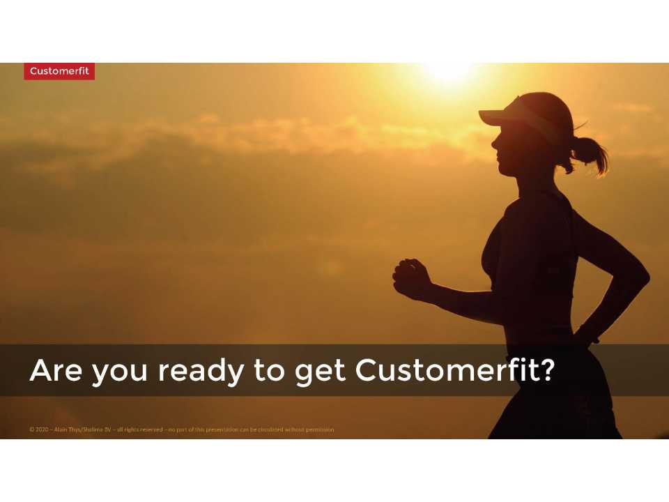 AGGIORNAMENTO PERMANENTEIN PRESENZA
The Customer Centricity Code: come vincere con il cliente (davvero) al centro