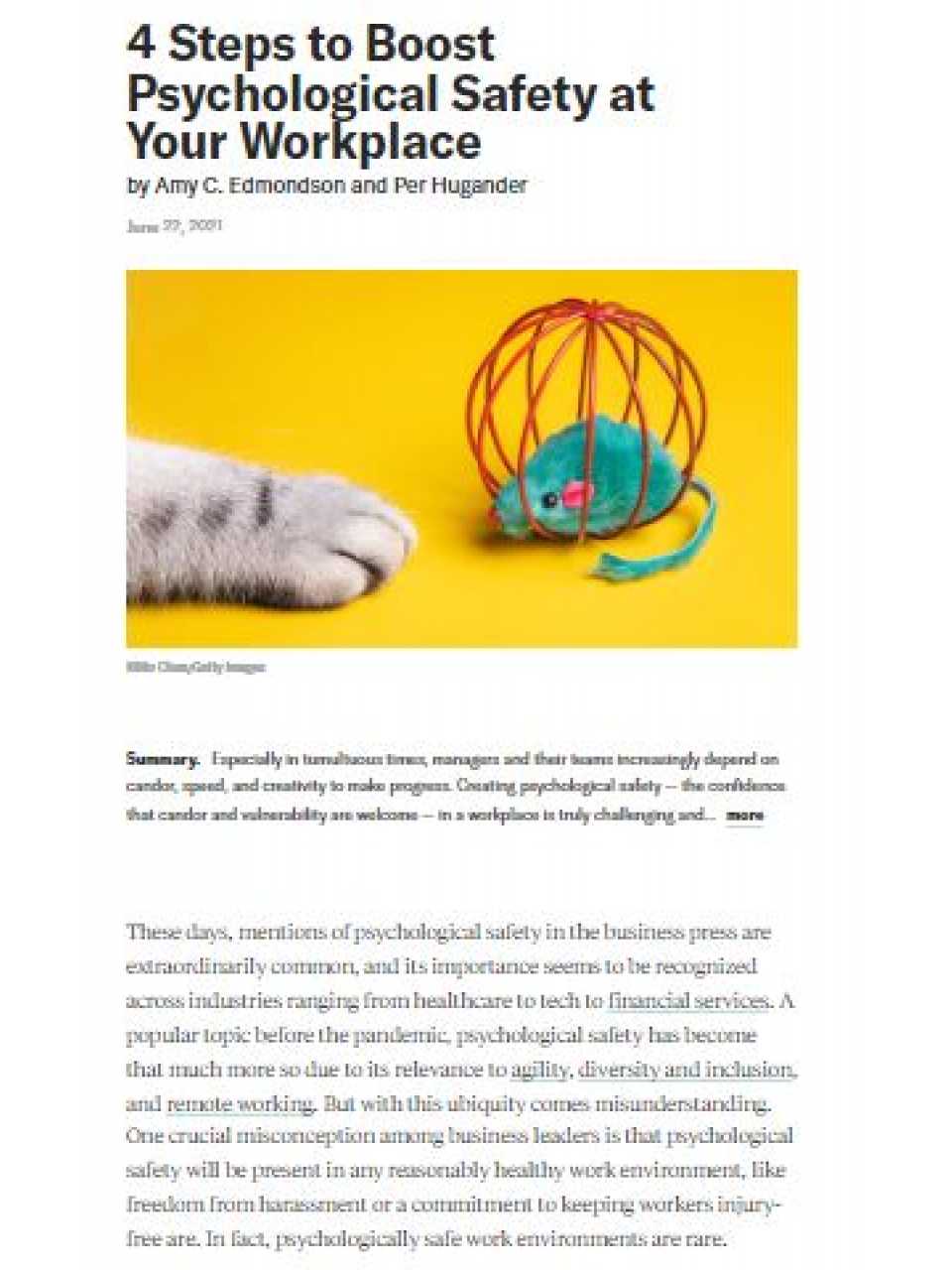 TEHA LIVEVIA WEB
Leadership, diversità e psychological safety: perché è importante per le performance dei team