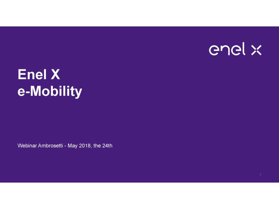 AGGIORNAMENTO PERMANENTEVIA WEBE-Mobility Revolution: il futuro della mobilità